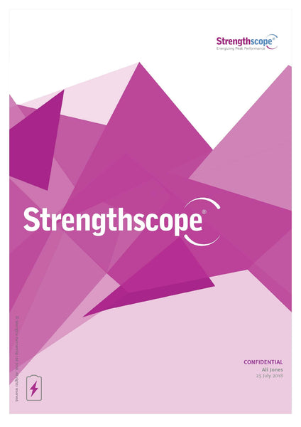 Strengthscope® Self-Report + 60-Minute Virtual Coaching Debrief
